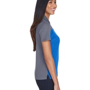 Side view of Ladies’ Balance Colorblock Performance Piqué Polo