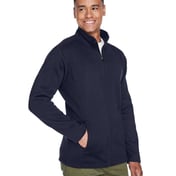 Side view of Bristol Full-Zip Sweater Fleece Jacket