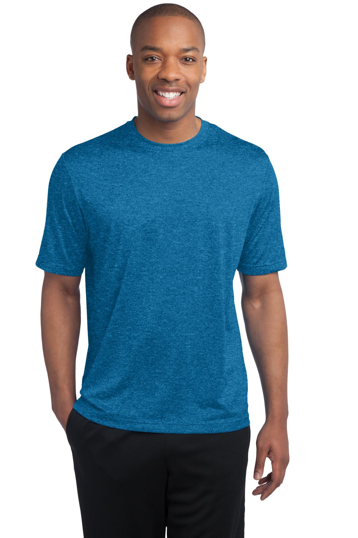 Front view of Tall Heather Contender Tee