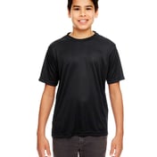 Front view of Youth Cool & Dry Basic Performance T-Shirt
