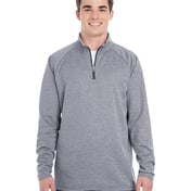 Front view of Adult Performance Fleece Quarter-Zip Jacket