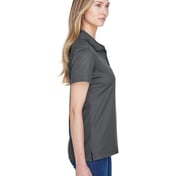 Side view of CrownLux Performance® Ladies’ Plaited Polo