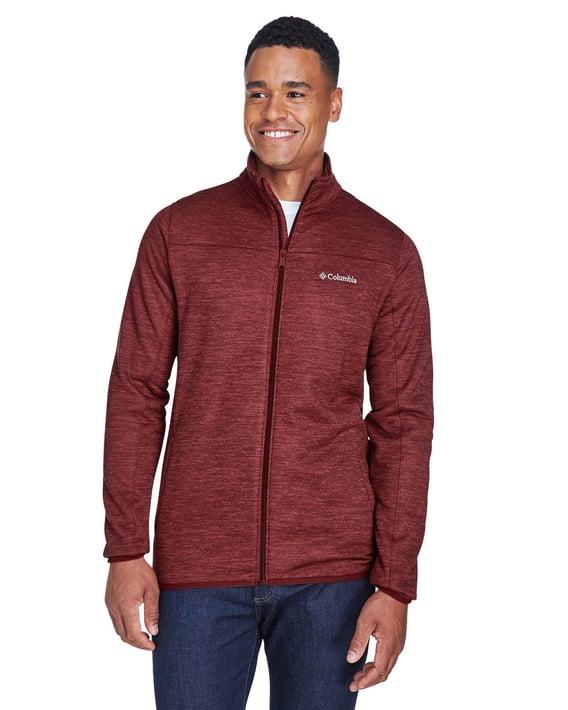 Front view of Men’s Birch Woods II Full-Zip Fleece Jacket
