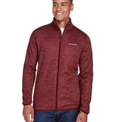 Front view of Men’s Birch Woods II Full-Zip Fleece Jacket