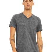 Front view of Textured Jersey V-Neck Tee
