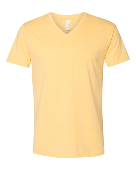 Front view of CVC V-Neck T-Shirt