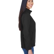 Side view of Ladies’ Three-Layer Fleece Bonded Performance Soft Shell Jacket