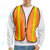 Front view of Mesh Enhanced Visibility Vest