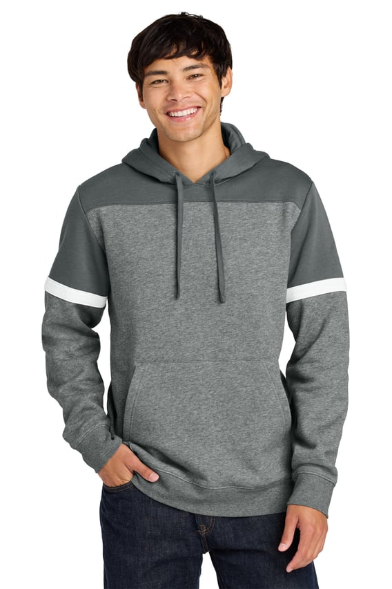 Front view of Drive Fleece Colorblock Hoodie