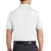 Back view of Dri-FIT Solid Icon Pique Modern Fit Polo