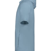 Side view of Eco Revive™ Youth Ventura Soft Knit Short Sleeve Hoodie
