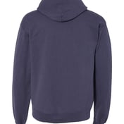 Back view of Garment-Dyed Hooded Sweatshirt