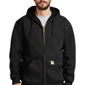 Front view of Rain Defender ® Rutland Thermal-Lined Hooded Zip-Front Sweatshirt