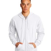 Front view of Ecosmart® Full-Zip Hooded Sweatshirt