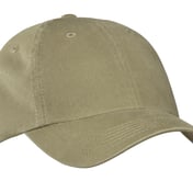 Front view of Garment-Washed Cap