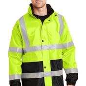 Front view of ANSI 107 Class 3 Waterproof Parka