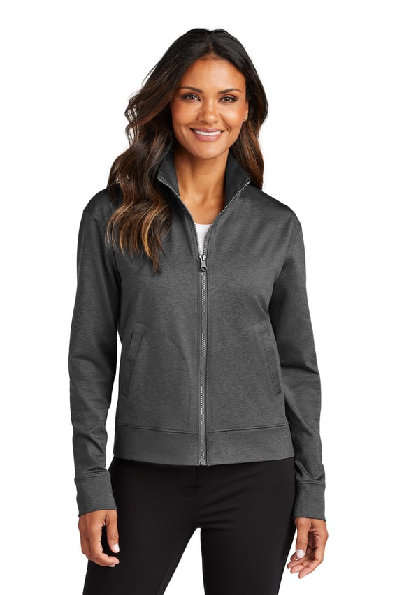 Front view of Women’s C-FREE&reg; Double Knit Full-Zip