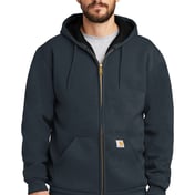 Front view of Rain Defender &reg; Rutland Thermal-Lined Hooded Zip-Front Sweatshirt