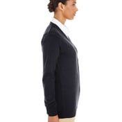 Side view of Women’s Pilbloc V-Neck Button Cardigan Sweater