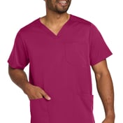 Front view of Men’s Premiere Flex V-Neck Top