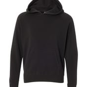 Front view of Youth Special Blend Raglan Hooded Sweatshirt