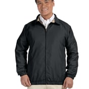 Front view of Adult Microfiber Club Jacket