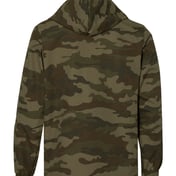 Back view of Water-Resistant Hooded Windbreaker
