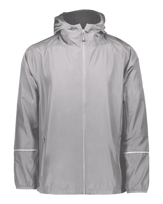 Front view of Packable Hooded Jacket