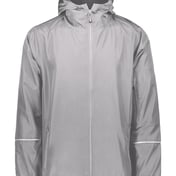 Front view of Packable Hooded Jacket