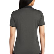 Back view of Ladies Heather Contender™ Contrast Polo