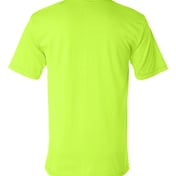 Back view of USA-Made 50/50 Pocket T-Shirt