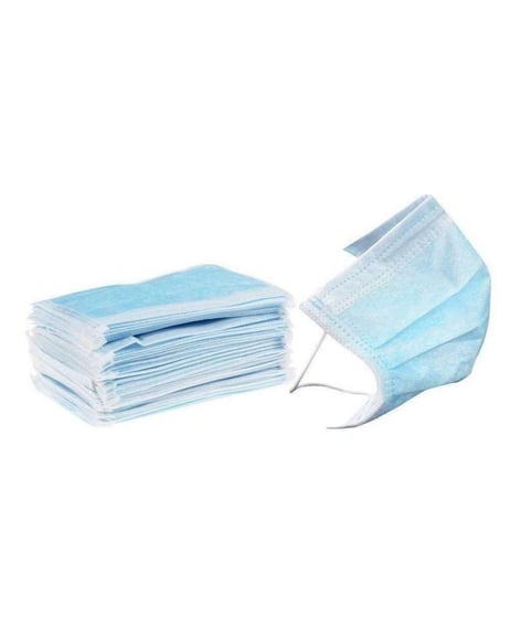 Frontview ofThird Party Certified Level 3 Surgical Face Mask