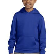 Front view of Youth Sport-Wick&reg; Fleece Hooded Pullover