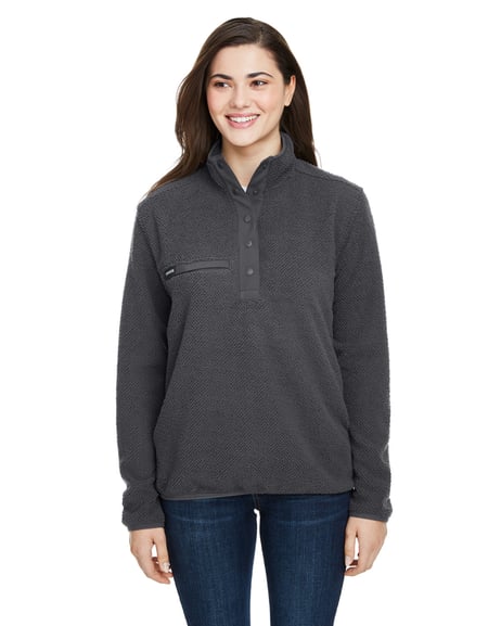 Frontview ofLadies’ Cypress Sherpa Fleece Pullover