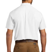 Back view of Short Sleeve Carefree Poplin Shirt