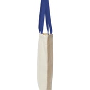 Side view of Jennifer Cotton Canvas Tote