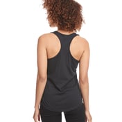 Back view of Ladies’ Ideal Colorblock Racerback Tank