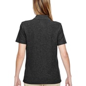 Back view of Ladies’ Excursion Nomad Performance Waffle Polo