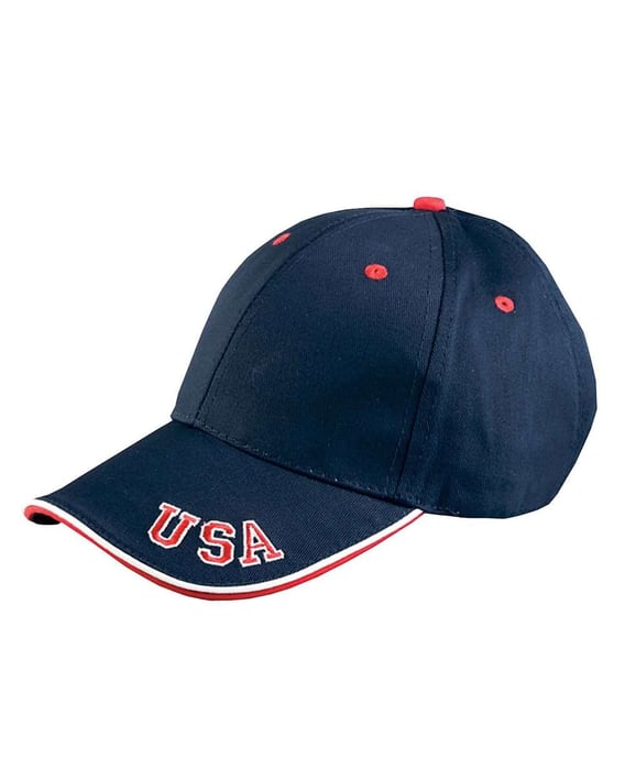Front view of The National USA Cap