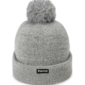Back view of The Mammoth Cuffed Beanie
