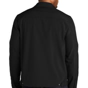 Back view of Mechanic Soft Shell Jacket
