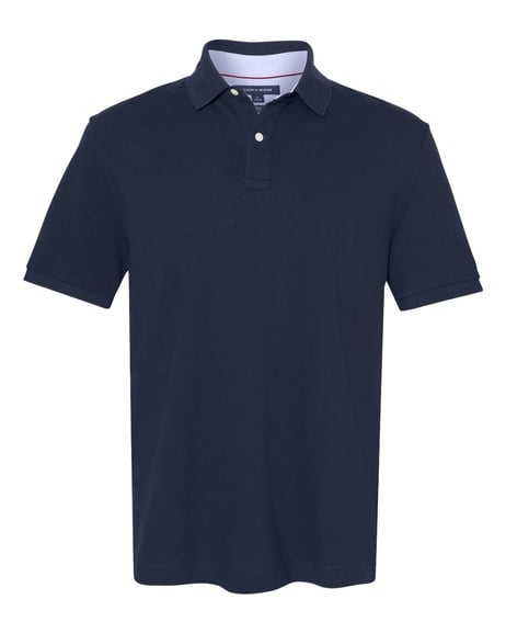 Front view of Classic Fit Ivy Piqué Polo