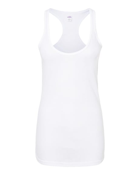 Front view of Women's Poly-Rich Racerback Tank Top