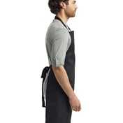 Side view of Recycled Bib Apron