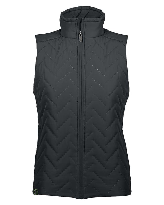 Front view of Women’s Repreve® Eco Quilted Vest