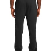 Back view of Open Bottom Sweatpant