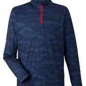 Front view of Volition Flanked Quarter-Zip Pullover