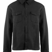 Front view of Fleece Snap Jacket