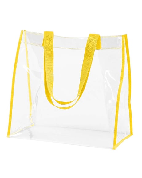 Front view of Clear PVC Tote
