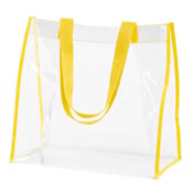 Front view of Clear PVC Tote